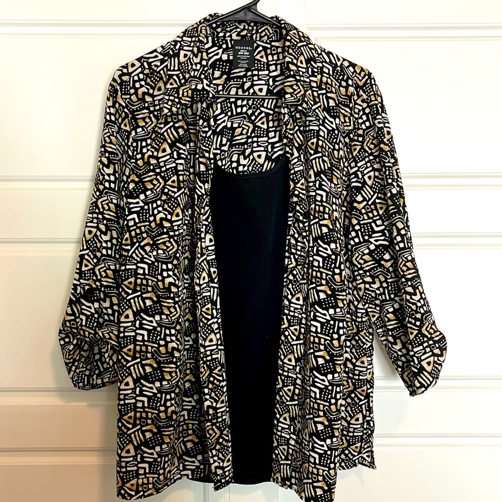 Shirt and Top Combo Blouse